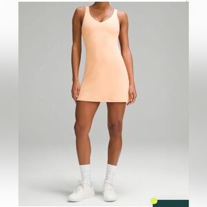 Lululemon Peach Bellini Align Dress